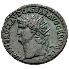 Dupondius - Nero PACE P R VBIQ PARTA IANVM CLVSIT S C