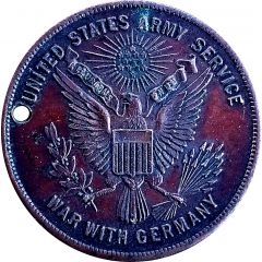 Service Record Token - War with Germany