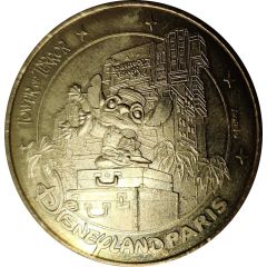 Tourist token - Monnaie de Paris - Disneyland Paris - Tower of Terror