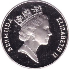 1 Dollar - Elizabeth II Monarch Butterflies, Silver Proof Issue