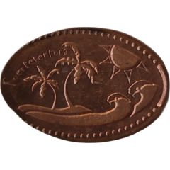 Elongated coin - Fuerteventura