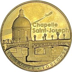 Jeton touristique - Monnaie de Paris - Toulouse - Chapelle Saint-Joseph
