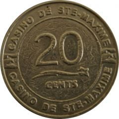 20 cents - Casino de Sainte-Maxime [83]