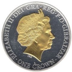 1 Crown - Elizabeth II 90th Birthday - 4th Effigy