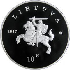10 Euros Lithuanian Hound and Žemaitukas
