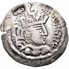 1 Drachm - Anonymous Bukhar Khudat, `Mug` type, plier countermark