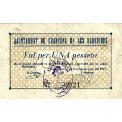 1 Peseta Granyena de les Garrigues