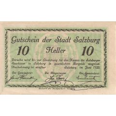 10 Heller Salzburg