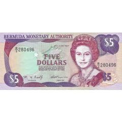 5 Dollars - Elizabeth II
