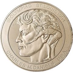 Token - Great Olympic Moments Charles M. Daniels