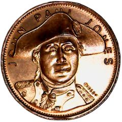 Token - Great Americans John Paul Jones