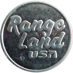 Golf Token - Range Land USA 20 mm, Reno, Nevada