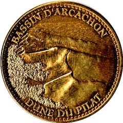 Monnaie de Paris Tourist Token - Bassin d`Arcachon Dune du Pilat
