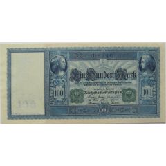 100 Mark Reichsbanknote, green seals