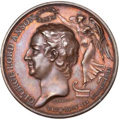 Medal - George II Battle of Cape Finisterre, bronze