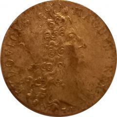 Jeton Galères royales - Marine - Louis XIV