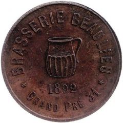 5 Centimes - Brasserie Beaulieu Geneva