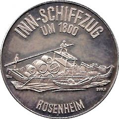 Token - Rosenheim Inn-Schiffzug
