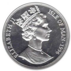 1 Crown - Elizabeth II Fuchsia, Silver Proof