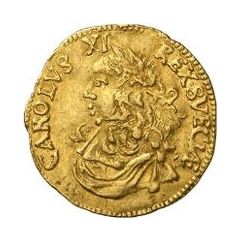 1 Ducat - Carl XI 3rd portrait
