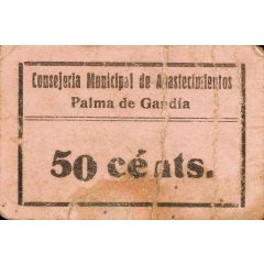 50 Céntimos Palma de Gandía