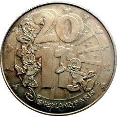 Monnaie de Paris Tourist Token - Disneyland Paris 2011