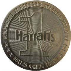 1 Dollar - Harrah`s Marina Atlantic City, New Jersey