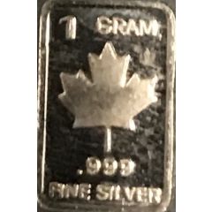1 Gram Silver Maple Leaf