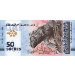 50 Sucres - Galápagos Land Iguana