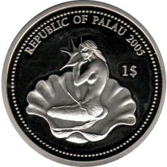 1 Dollar Sea Horse