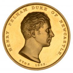 Medal - Duke of Newcastle Eton College Pelham Prize