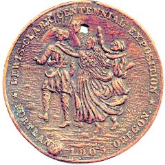 Token - Lewis-Clark Centennial Exposition