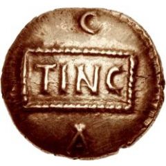 1/4 Stater `Atrebatic E` - Tincomarus