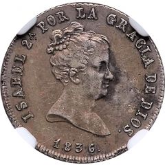 2 Reales - Isabel II