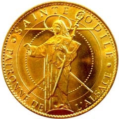 Token - Arthus Bertrand - Cathédrales et sanctuaires de France Sainte Odile