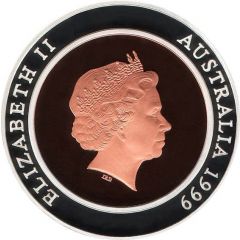 10 Dollars - Elizabeth II 4th Portrait - Millennium - The Past