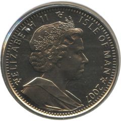 1 Crown - Elizabeth II Tourist Trophy centennial