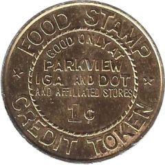 1 Cent - Food Stamp Parkview IGA