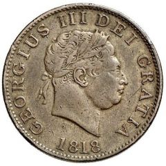 1/2 Crown - George III 2nd portrait, Pattern