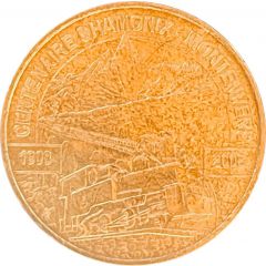Jeton touristique - Monnaie de Paris - Centenaire Chamonix - Montenvers
