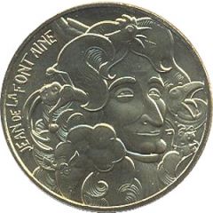 Jeton Touristique - Monnaie de Paris - Jean de la Fontaine - 400 ans