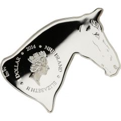 1 Dollar - Elizabeth II Horse head