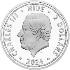 2 Dollars - Charles III Czech Lion