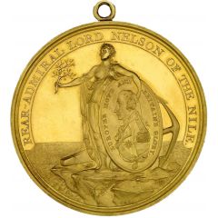 Award - George III Davison`s Medal, gold