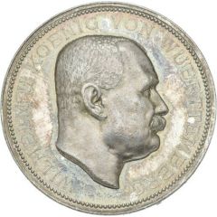 Award medal for the Württemberg state product exhibition - Wilhelm II Pattern