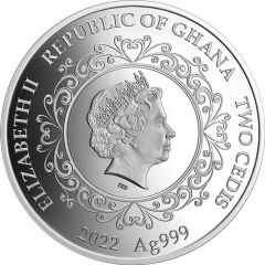 2 Cedis - Elizabeth II Tooth Fairy