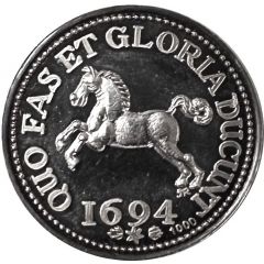 VIII Gute Groschen - George II William Kopie