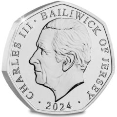 50 Pence - Charles III Red Arrows over Edinburgh Castle, Silver Proof