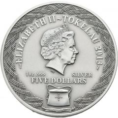 5 Dollars - Elizabeth II Crocodile