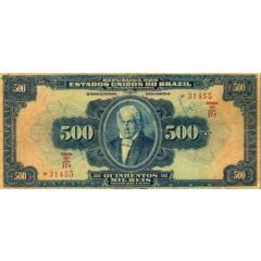 500 Mil Réis Thesouro Nacional, 12th. Print